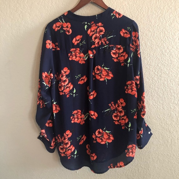 ModCloth Floral Button-up - Picture 2 of 2